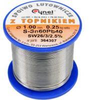  Forrasztó ón 1, 0mm/250g (TOY-76811) (TOY-76811)