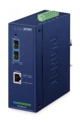 PLANET IXT-900-2X1T Comutator industrial cu fibră optică SFP+ cu 2 porturi 10000 Mbit/s (IXT-900-2X1T)