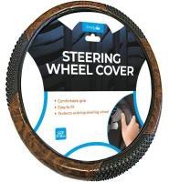  Kormányvédő - gumis faborítással 38cm (2031238)