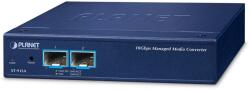 PLANET 2-Port 10G/1GBASE-X SFP+ convertoare media pentru rețea Albastru (XT-915A) - senetic