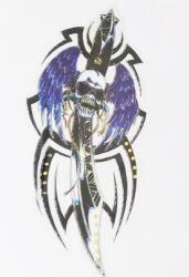  Devil 5 matrica-Ördög matrica 15CM X 15CM (Devil5)