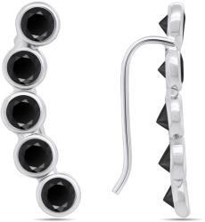 Brilio Silver Stílusos hosszú ezüst fülbevaló EA221WBC