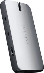 Satechi USB-C On-the-Go multiport adapter, 4K HDMI, VGA, Gigabit LAN, 2xUSB-C, 2xUSB-A, microSD (ST-UCMBAK) (ST-UCMBAK)