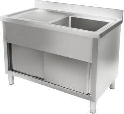 Royal Catering Mosogató asztal - 120 x 65 cm (RCHS-1200WS)