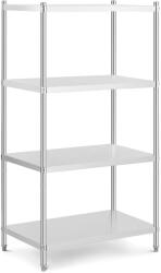 Royal Catering Rozsdamentes acél polc - 100 x 60 x 180 cm - Royal Catering - 200 kg (RCER-10060)