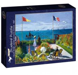 Bluebird Puzzle 1000 db-os Art by puzzle - Claude Monet - Kert Sainte-Adresse-ban 1867 (60238)