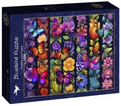 Bluebird Puzzle 1500 db-os puzzle - Flowers and Flyers (90596)