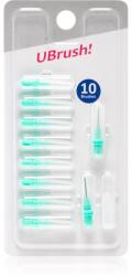 HERBADENT UBrush! tartalék fogköztisztító kefe 0, 9 mm Green 10 db
