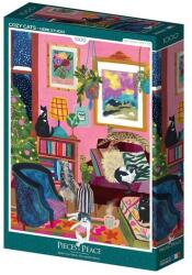 Pieces & Peace Pieces & Peace 1000 db-os puzzle - Cozy Cats (0115)