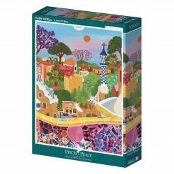Pieces & Peace Pieces & Peace 1000 db-os puzzle - Park Güell (0137)