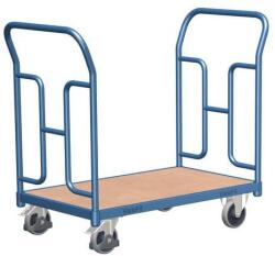Cordes Platform kocsi két megerősített fogantyúval, 250 kg-ig, 92, 7 x 119 x 60 cm, kék