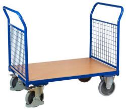 Cordes Platform kocsi két fogantyúval hálós töltettel, 500 kg-ig, 101, 5 x 119 x 70 cm, kék