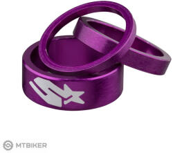 SPANK Spacer kormányszár alátét készlet, 1 1/8", lila