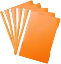 NOKI Dosar A4 din plastic cu sina si perforatii, culoare portocaliu, 50 buc/set Noki PCKDOSPLINP (PCKDOSPLINP)