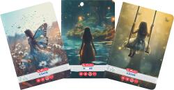 Herlitz Caiet A5, 48 file, patratele, Fairy Tale, Herlitz, diverse modele HZ9489110