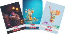 Herlitz Caiet A4, 60 file, dictando, Cupcakes, Herlitz HZ9495170