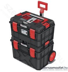 Kistenberg X BLOCK ALU LOG Gurulós szerszámosláda szett 546x380x685mm (KXBAS604075-S411) (KXBAS604075-S411)
