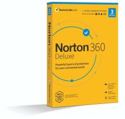 Deluxe Antivirus, Norton 360 Deluxe, 25GB, 1 utilizator, 3 dispozitiv, 1 an (21416696)