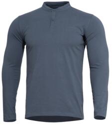 PENTAGON Дълга тениска с копчета Romeo 2.0, Charcoal Blue (K09016-2.0-76)