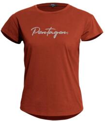 Pentagon дамска къса тениска Whisper "Calligraphy", Maroon Red (K09044-CAL-74)