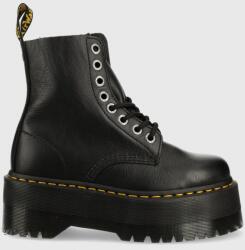 Dr. Martens bocanci de piele femei, culoarea negru, cu platforma DM26925001.1460. Pascal-Black. Pisa PPYY-OBD36J_99X (DM26925001)