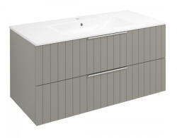 SAPHO Cirasa mosdótartó szekrény 2 fiókkal 99, 8x52x46 cm, agila strip CR100-4343S (CR100-4343S)