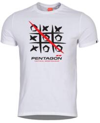 Pentagon Tricou scurt Ageron 3T, alb
