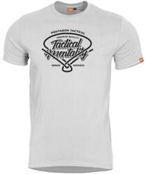 Pentagon tricou scurt Ageron "Tactical Mentality", alb