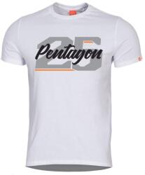 Pentagon tricou scurt Ageron "Twenty Five", alb
