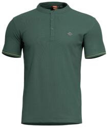 Pentagon tricou cu nasturi Levantes Henley, SpringBok verde