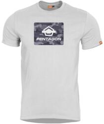 Pentagon tricou scurt Ageron "Spot Camo, alb