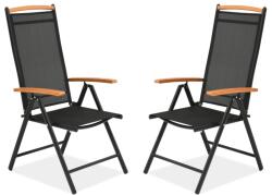 Garden Point Set de scaune din aluminiu Verona Wood Garden Point - 2 bucăți (GAP322K)