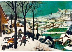 Bluebird Puzzle 60227 - Hunters in the Snow (Winter), Pieter Bruegel the Elder, 1565 - 1000 db-os Art by puzzle (60227)