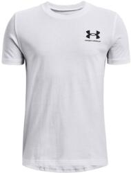 Under Armour Tricou Under Armour UA SPORTSTYLE LEFT CHEST SS-WHT 1363280-100 Marime YXL (1363280-100)