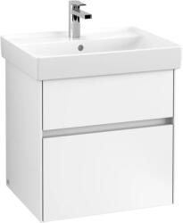 Villeroy & Boch Collaro szekrény 55.4x44.4x54.6 cm mosdókagyló alá akasztható fehér C00800MS