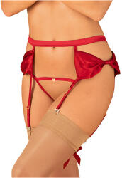 Obsessive - Rubinesa garter belt & crotchles thong L/XL