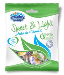  Sweet&light mentol mix+vitamin c cukormentes cukorka 60 g - mamavita