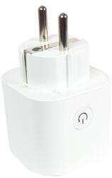 SmartWise Plug 602PM WiFi-s okoskonnektor, fogyasztásméréssel (16A) (SMW-KON-602PM)