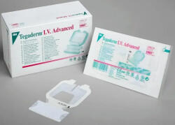 Tegaderm IV advanced megerősített kanülrögzítő, szögletes bevágott 6, 5 cm x 7 cm 1683 (100 db)