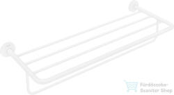 Hansgrohe AXOR UNIVERSAL CIRCULAR 65, 5 cm-es törölközőtartó polc, matt fehér 42843700 (42843700)