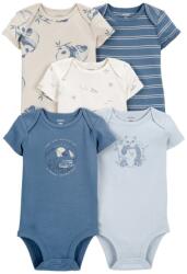 Carter´s CARTER'S Body rövid ujjú Blue Panda/Airplane fiú 5db 3m/méret 62