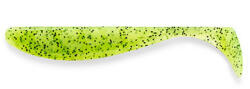 Fishup Fishup_wizzle Shad 5 (4pcs. ), #055 - Chartreuse/black (fhl89116)