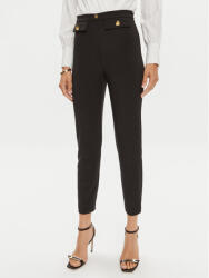 Elisabetta Franchi Pantaloni din material PA-024-46E2-V320 Negru Regular Fit