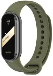 Curea RUBBER pentru Xiaomi Smart Band 8 verde închis