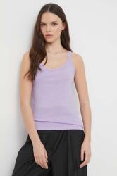 United Colors of Benetton pamut top lila - lila M