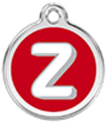 Red Dingo Rozsdamentes Z betű mintás acél biléta