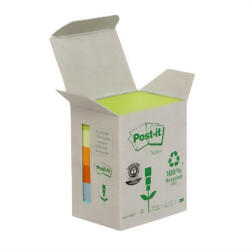 Post-it Öntapadós jegyzet 3M Post-it LP653-1GB 51x38mm torony 6x100 lap/csomag (03_00318)