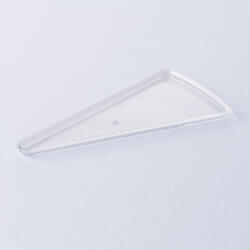 Martellato Capace Pahare Triunghi - Felie de Tort, 13.6 x 7.1 x H 0.5 cm, Set 100 Buc (PMOFT001C) Pahar