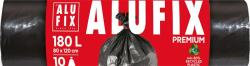 Alufix Szemeteszsák 180 l, 10 db, 80x120 cm, 45 , ALUFIX, fekete (MS180UNINEW) - kellekanyagonline