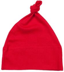 Babybugz Căciulă cu nod pentru copii bumbac organic One Knot - Roșie (BZ15-1000036391)